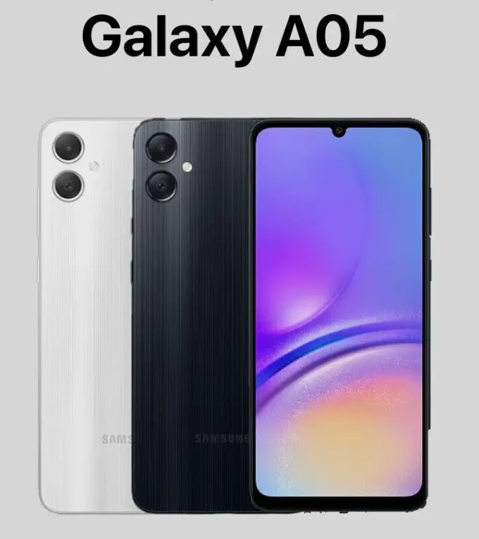 The Samsung Galaxy A05 is a budget-friendly Android smartphone.